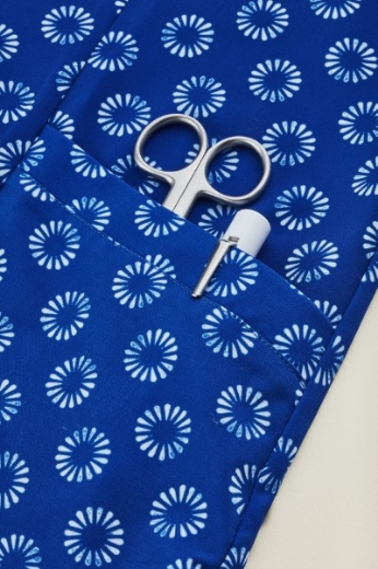 Picture of Bizcare Ladies Daisy Print Tunic Short Sleeve